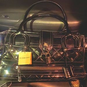 Brand new burberry purse and wallet